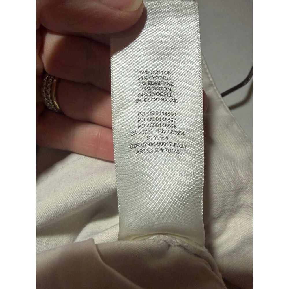 Wilfred Free Aritzia Beige Carpenter Pants High Rise Utility Straight Leg Size 8 - Picture 3 of 9